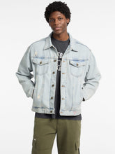 Oversized Denim Truck Jacket