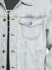 Oversized Denim Truck Jacket