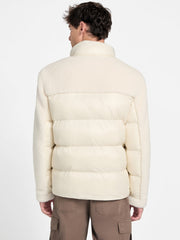 Mix Puffa Shearling Jacket