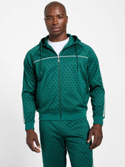 Eco Parimo Jacquard Full-Zip Hoodie