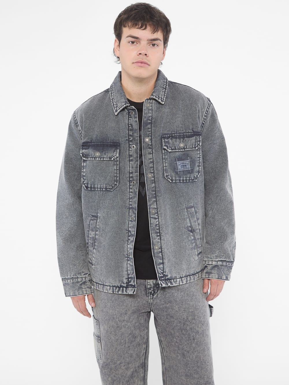 GUESS Originals Canvas Shirt Jacket