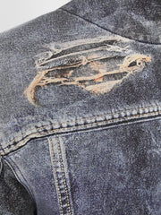 GUESS Originals Printed Trucker Denim Jacket