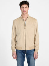 Eco Faux-Suede Flight Jacket