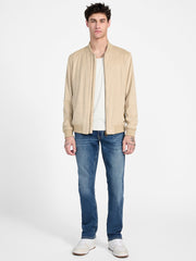 Eco Faux-Suede Flight Jacket