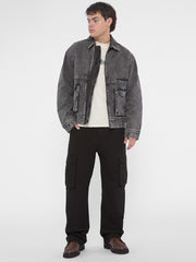 GUESS Originals Acid Wash Denim Jacket