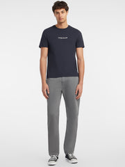 Slim Embroidered Logo Tee