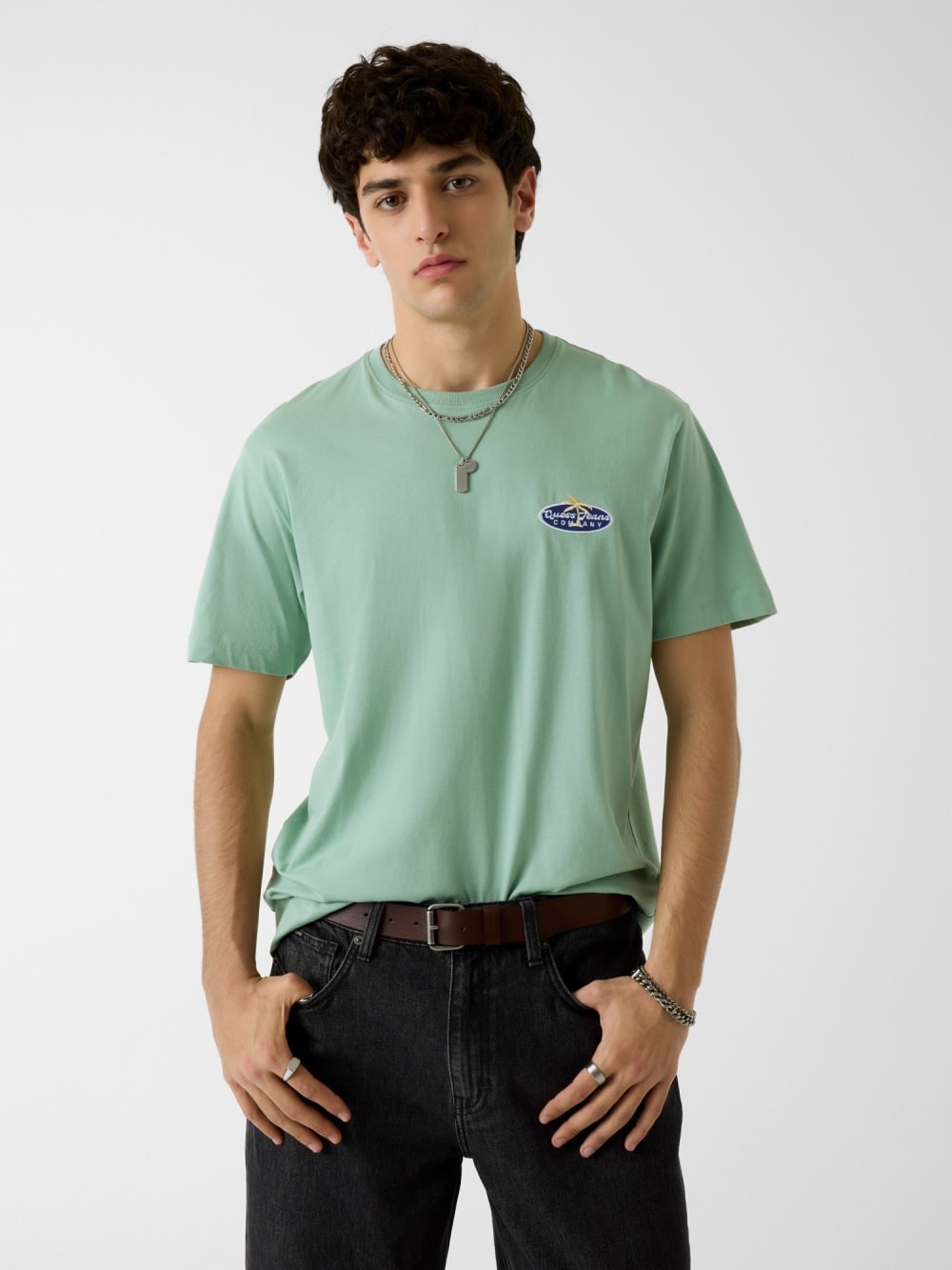 Embroidered logo t-shirt