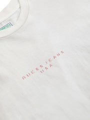 distressed logo tee