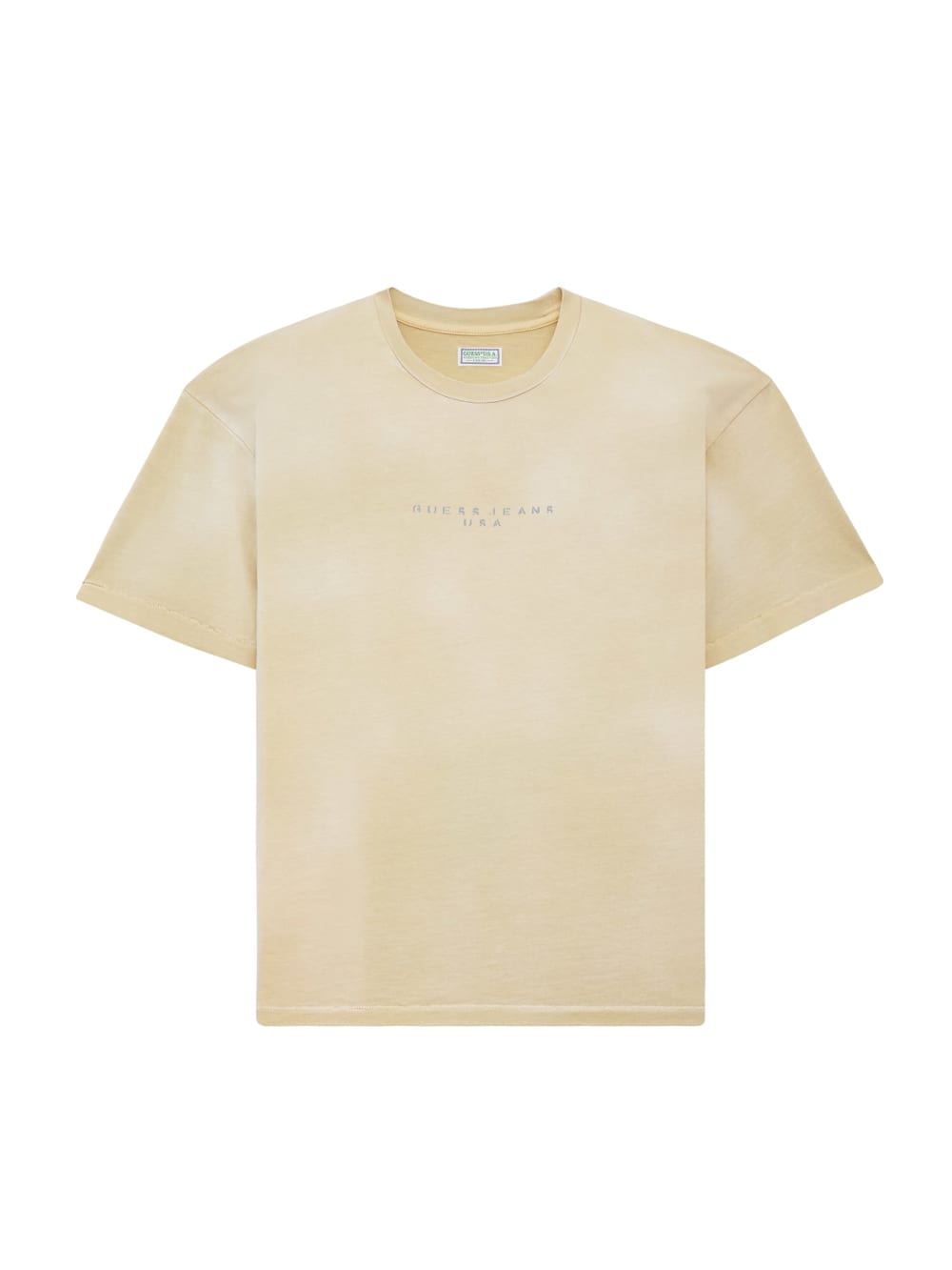 distressed logo tee