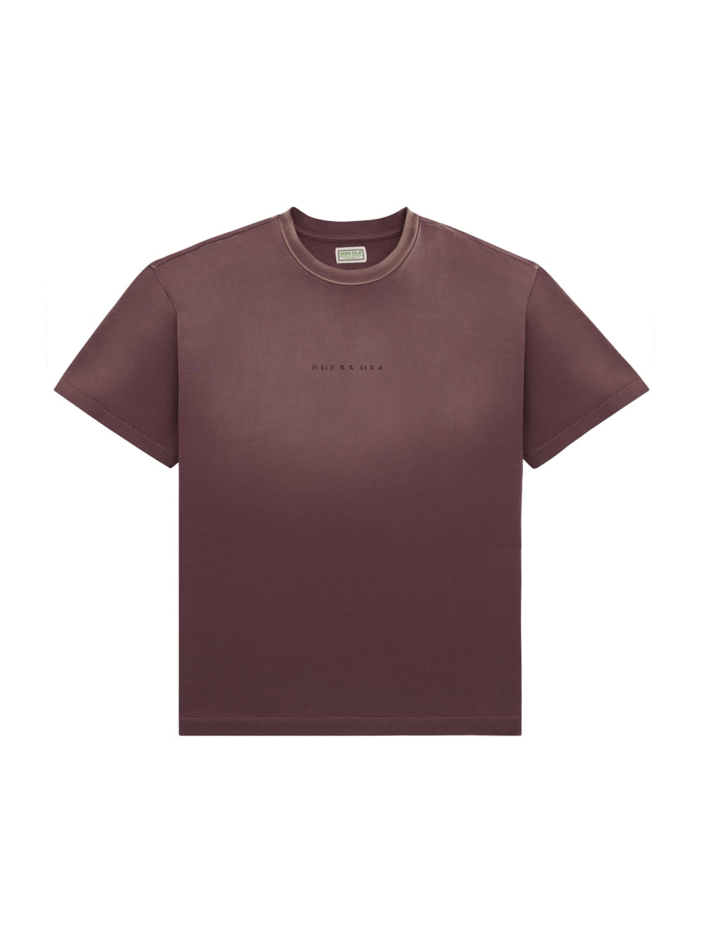distressed logo tee