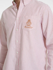 Striped Long-Sleeve Pocket Shirt