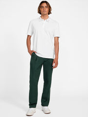 Eco Jacquard Logo Collar Polo