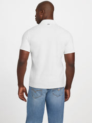Eco Percy Textured Zip Polo