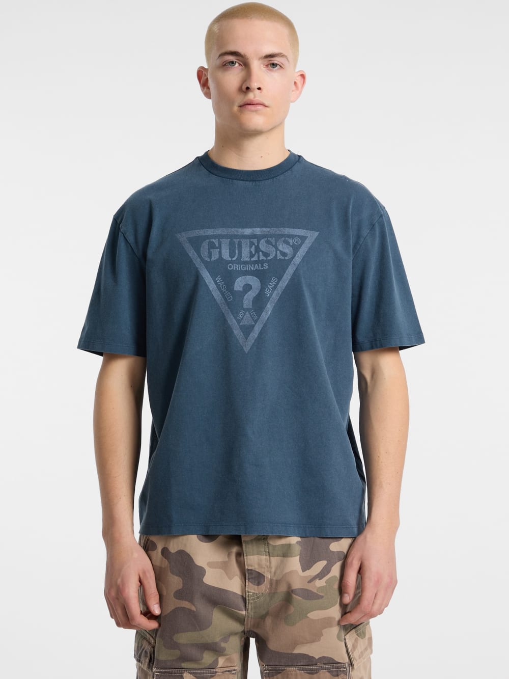 GUESS Originals Eco Vintage Triangle Tee