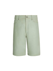 crackle leather short