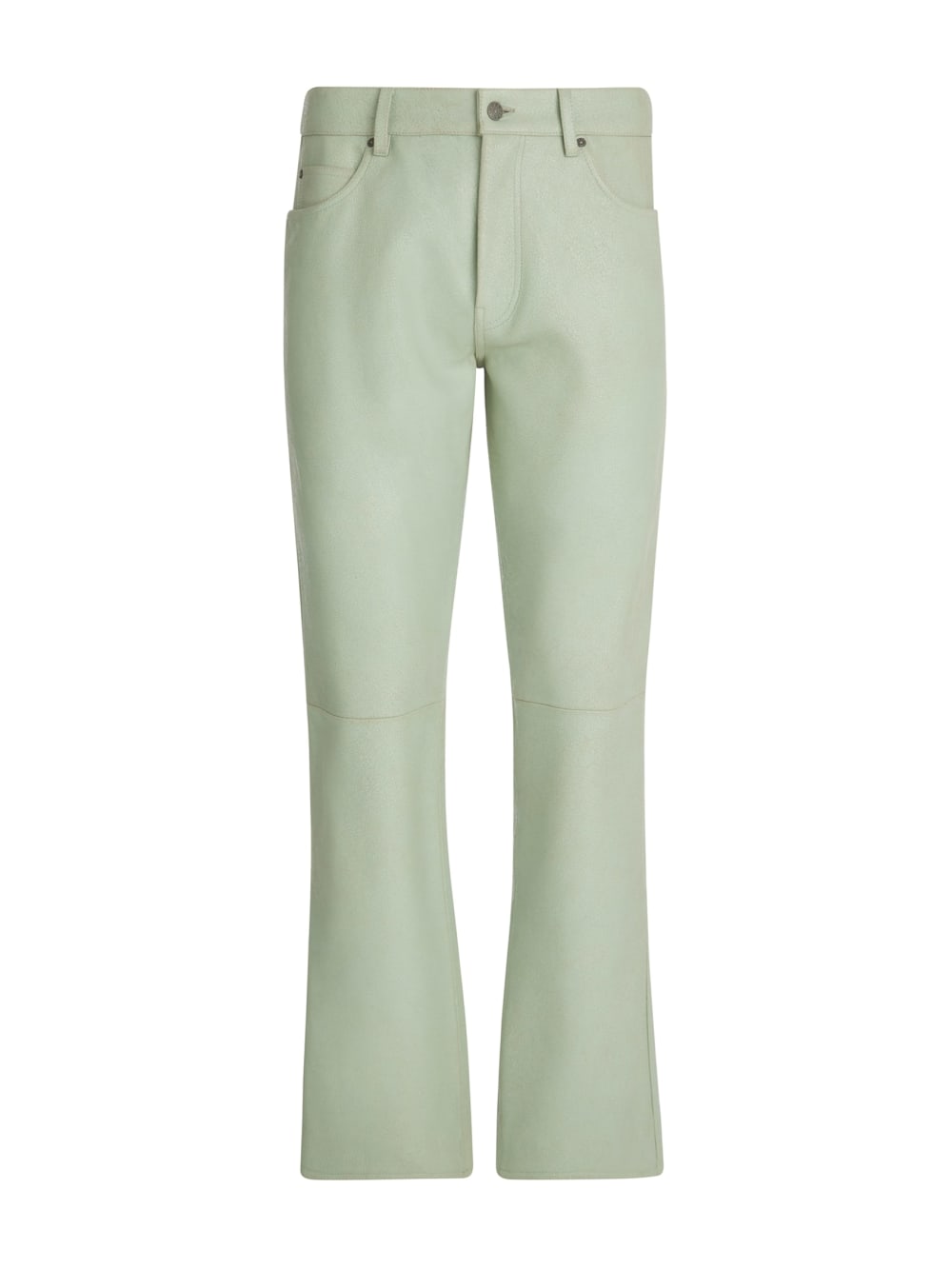 crackle leather pant