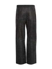 leather joggers