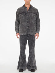 corduroy flare pant
