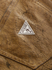 peeled flare jeans