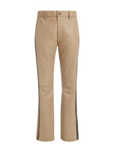 leather moto pant