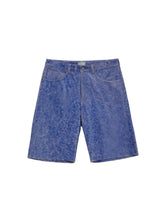 Cracked Leather Shorts