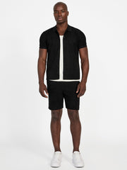 Eco Calvin Chevron-Knit Shorts