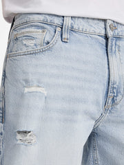 Eco Wyatt Distressed Denim Shorts