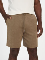 Eco Calvin Chevron-Knit Shorts