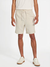 Linen blend shorts