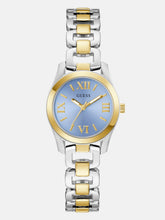 Two-Tone and Blue Analog Watch