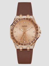 Insignia Brown Leather Analog Watch