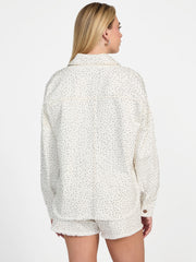 Western Denim Shacket