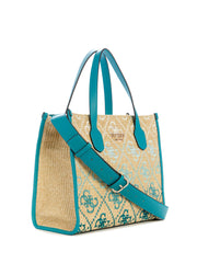 Silvana Raffia Tote