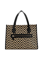 Silvana Chevron Tote