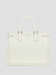 Isa Sleek Leather Medium Tote