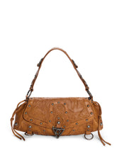 maxi claudia leather bag