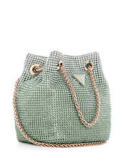 Zalina Ombr Rhinestone Pouch