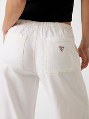 Jogger wide leg jeans