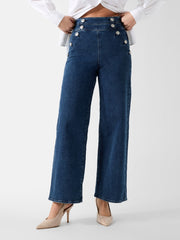 Wide-leg Jeans