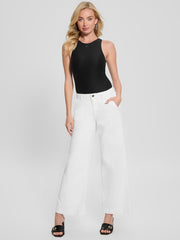 Eco Zoya Cropped Wide Jeans