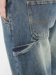 GUESS Originals Double Waistband Carpenter Jeans
