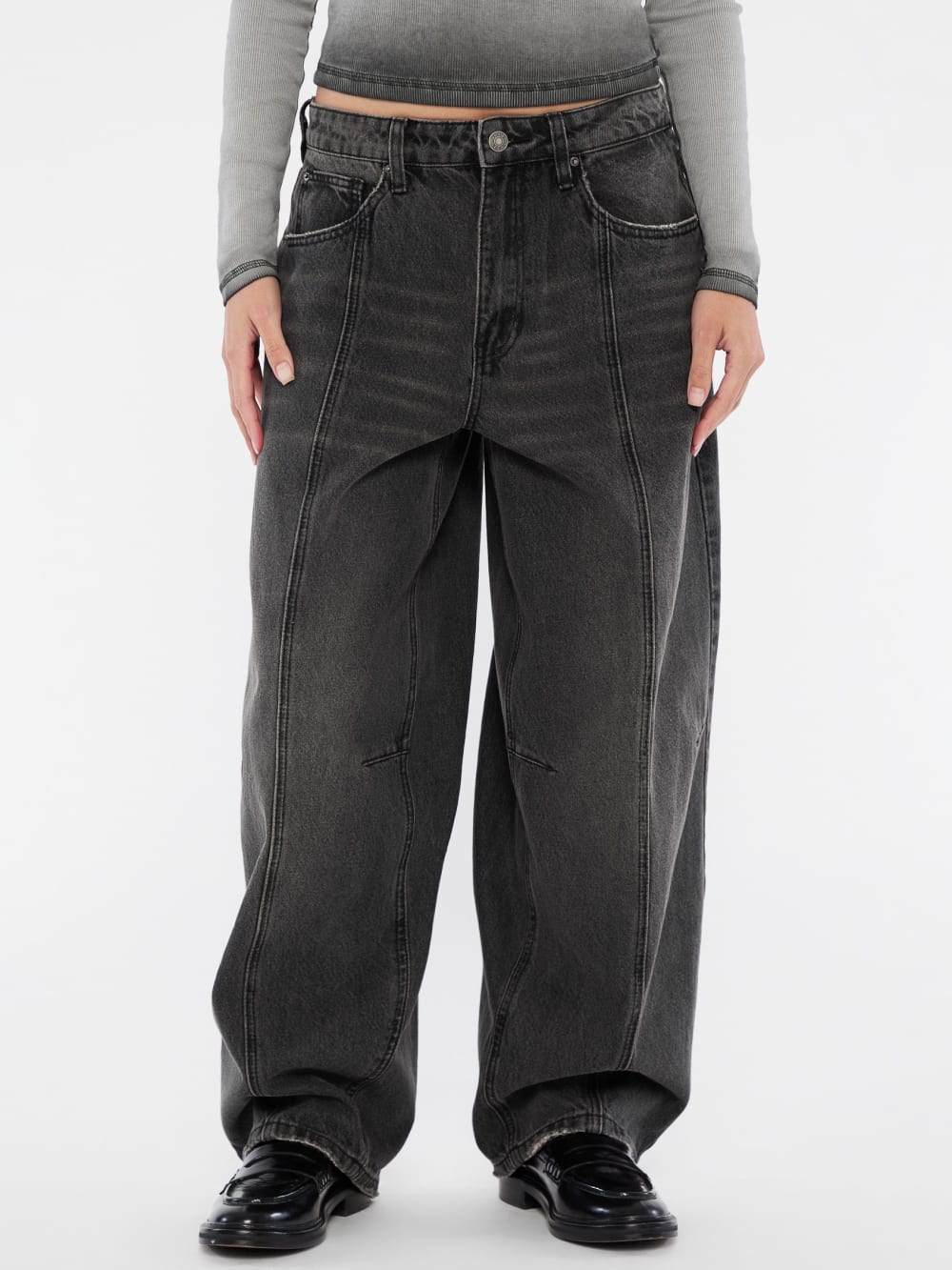 GUESS Originals Tapered Baggy Jeans