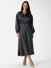 Eco Fatou Striped Maxi Dress