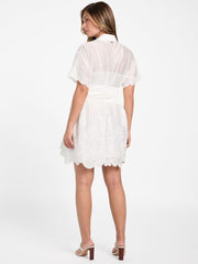 Eco Mindy Embroidered Mini Dress