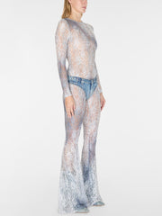 lace full bodysuit