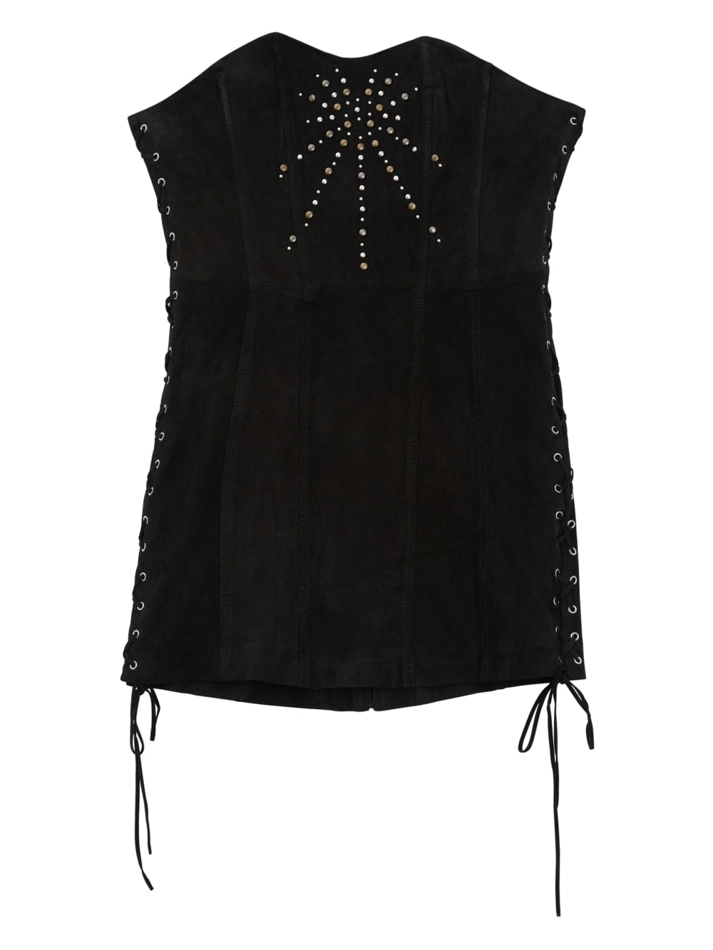 Lace-Up Bustier Dress