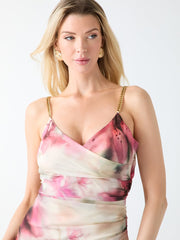Eco Kendall Printed High-Low Dress