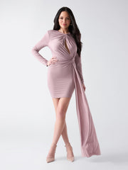 Eco Olivia Shoulder Mini Dress