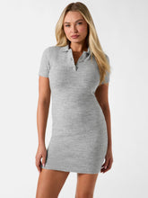 Wool blend dress