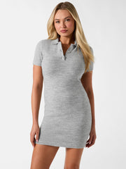Wool blend dress